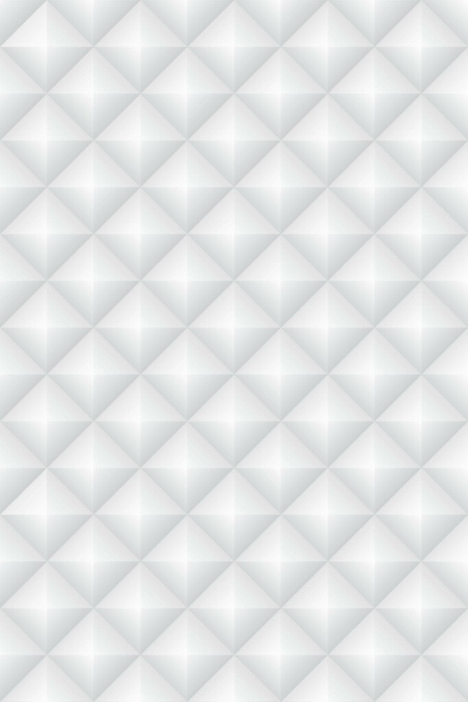 Pattern repeat of Diamond shape removable wallpaper design