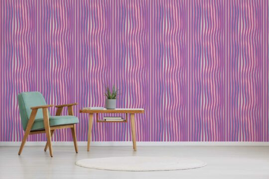 purple distorted unpasted wallpaper