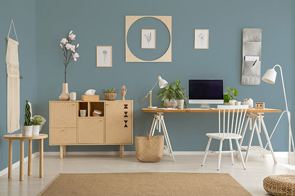 home office ideas peel and stick wallpaper ideas