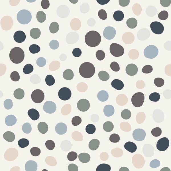 blue and gray stick and peel wallpaper