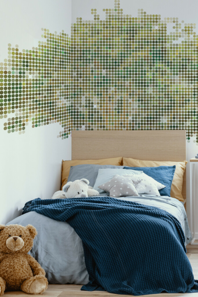 Fancy Walls removable wall mural with a dotted tree design