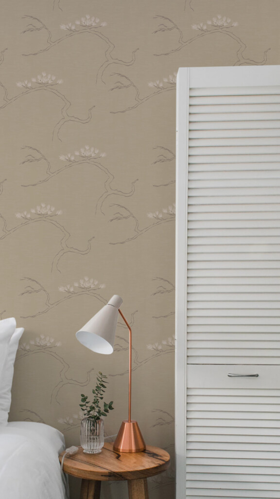 dream green diy peel and stick wallpaper carrie waller
