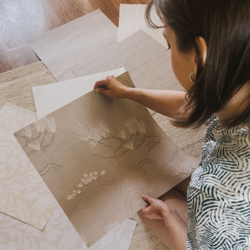 bonsai tree wallpaper design for dream green diy
