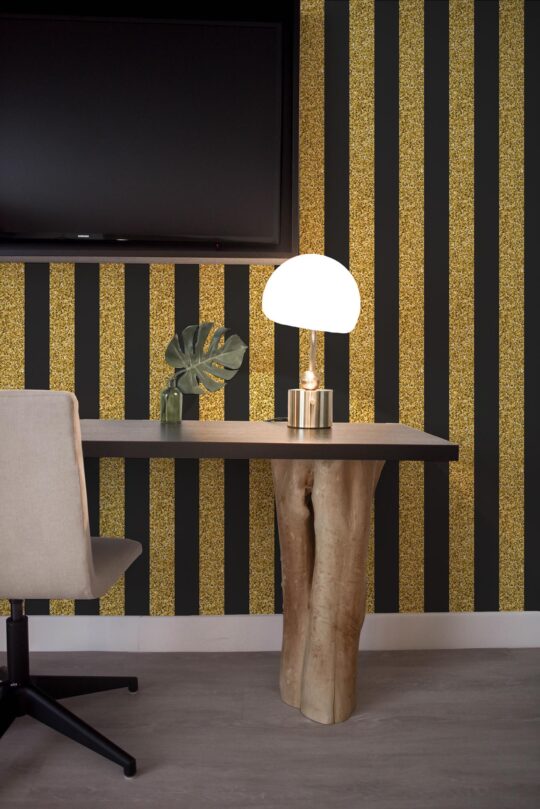 black and yellow accent wall peel and stick removable wallpaper