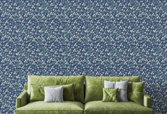 Azure Meadow Whimsy removable wallpaper by Fancy Walls