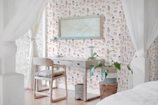 fairy and unicorn removable wallpaper