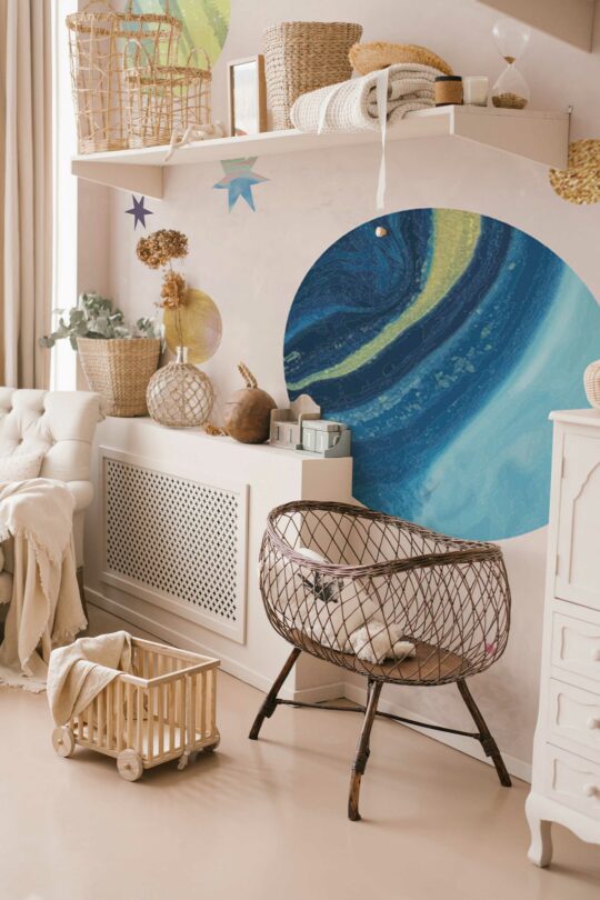 Fancy Walls Colorful Planets Peel and Stick Wall Murals