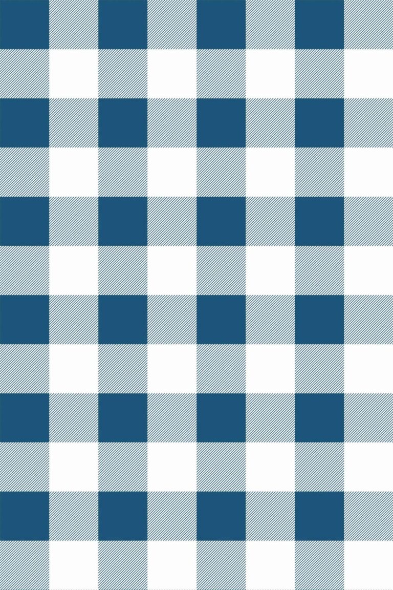 Farmhouse plaid Wallpaper Peel and Stick or NonPasted