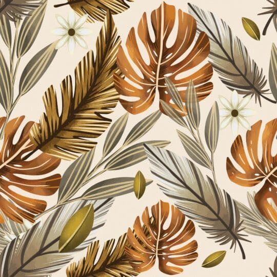 feather light brown traditional wallpaper