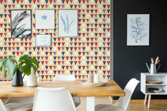 Self-adhesive Colorful Independence Mosaic by Fancy Walls