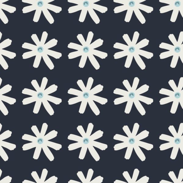 Daisies removable wallpaper