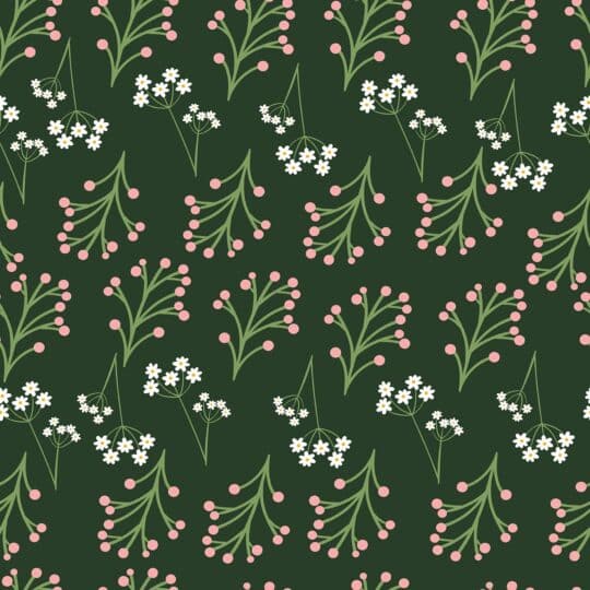 seamless floral non-pasted wallpaper
