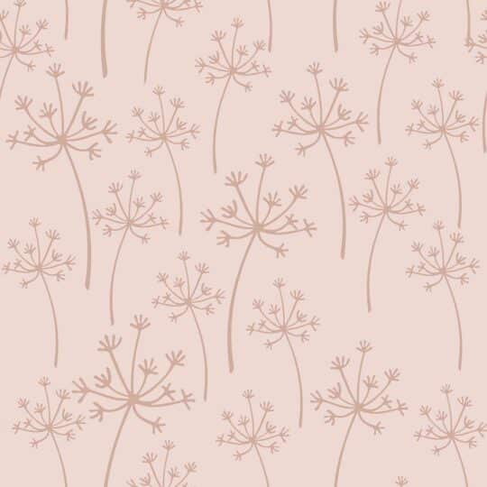 floral pink traditional wallpaper