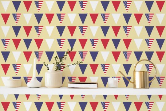 Abstract Spectacle of Independence non-pasted wallpaper by Fancy Walls