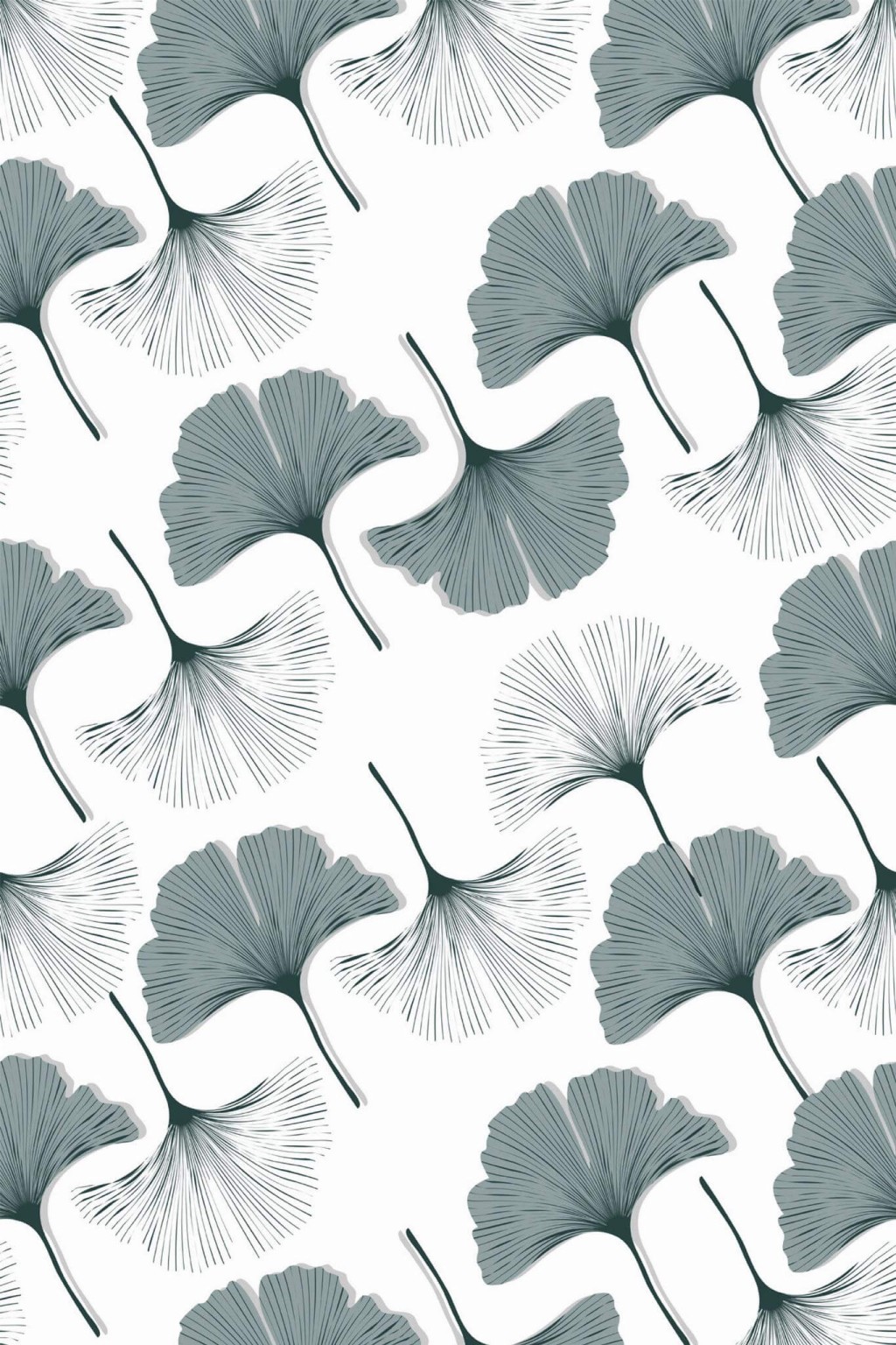 Ginkgo leaf Peel and Stick Wallpaper or Unpasted