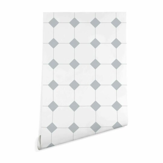 Geometric tile sticky wallpaper