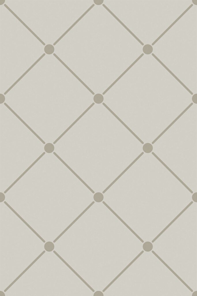 Geometric Hairdresser Hues traditional wallpaper from Fancy Walls