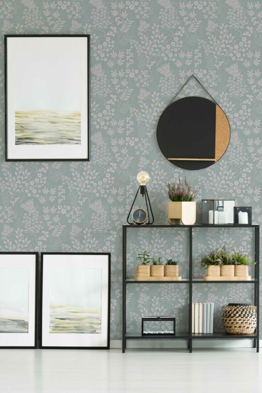 gray neutral unpasted wallpaper