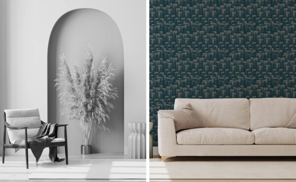 contemporary whimsical non-pasted wallpaper