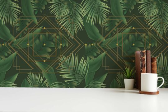 tropical peel and stick wallpaper