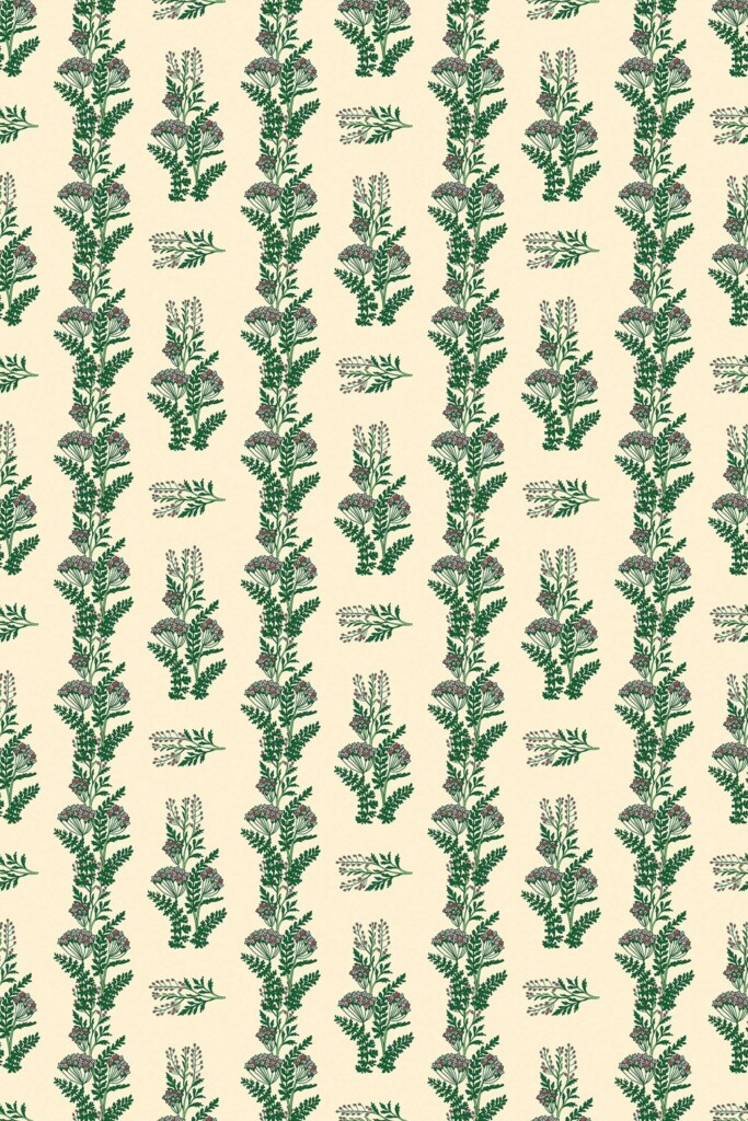 Fancy Walls green floral vintage wallpaper for walls in kitchen decor