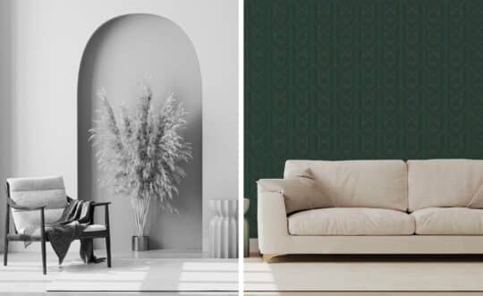 geometric peel and stick wallpaper