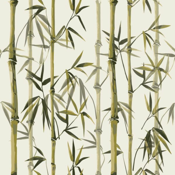 tree bamboo non-pasted wallpaper
