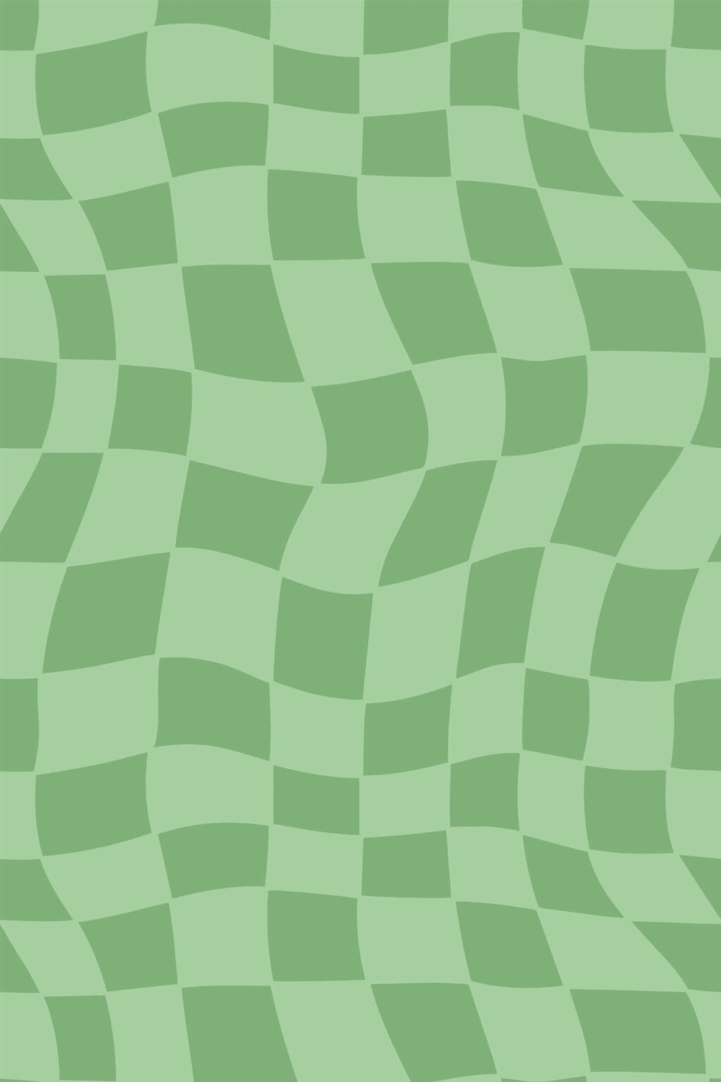 Green trippy grid Wallpaper - Peel and Stick or Non-Pasted