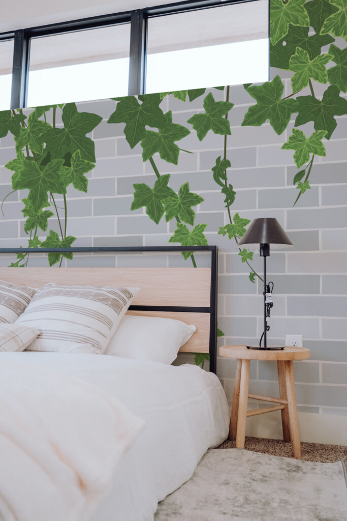 Fancy Walls vertical ivy removable wall mural
