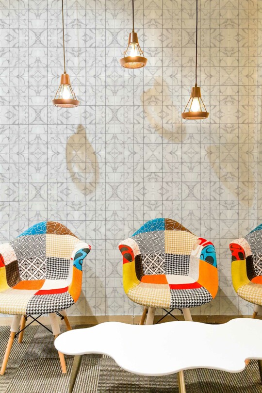 Fancy Walls GreyGleam peel and stick wallpaper