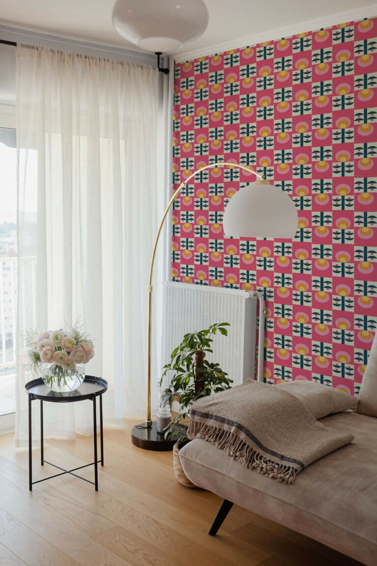 Add a Pop of Color to Your Room With Peel-and-Stick Wallpaper - Featured Image