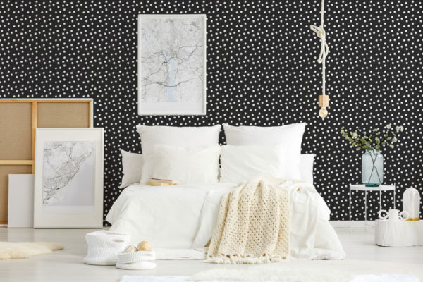 Black wallpaper with  wallpaper for walls
