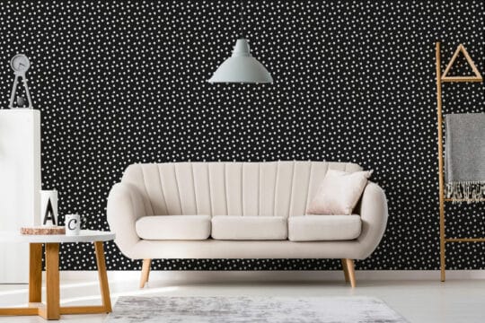 Black wallpaper with  removable wallpaper