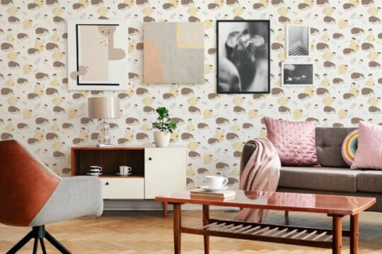 hedgehog removable wallpaper