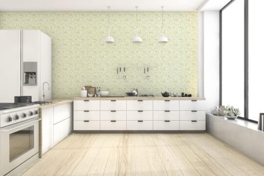 white and green kitchen peel and stick removable wallpaper