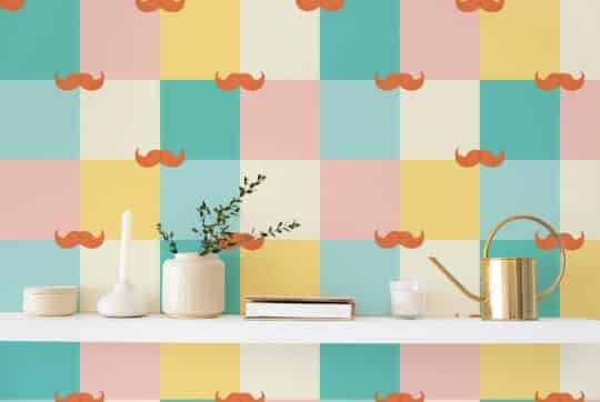 home office self-adhesive wallpaper