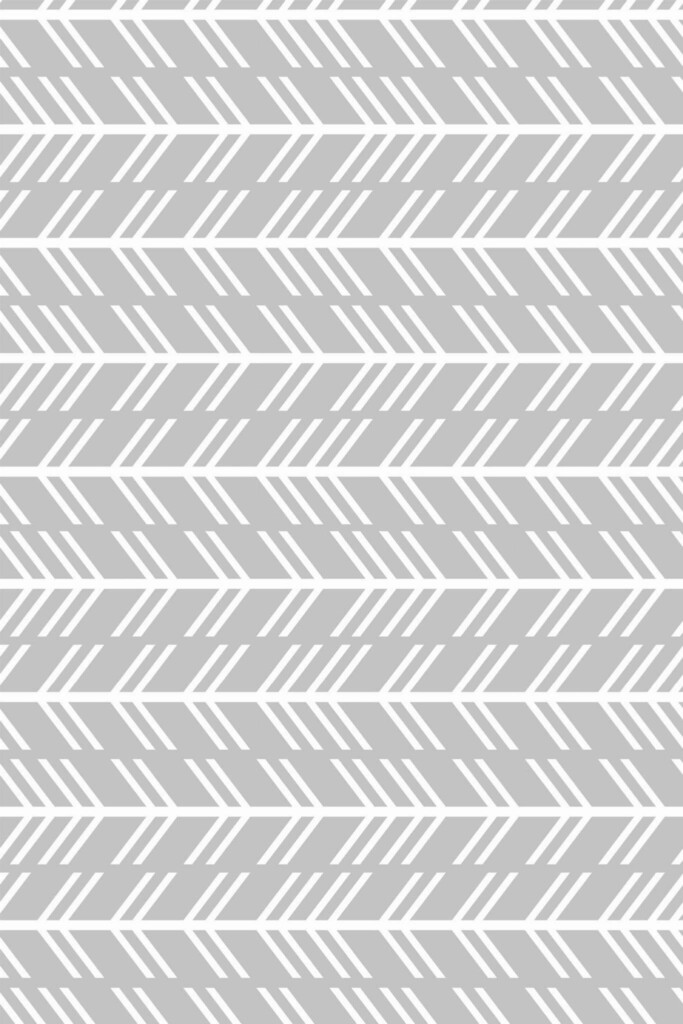 Pattern repeat of Horizontal arrow removable wallpaper design