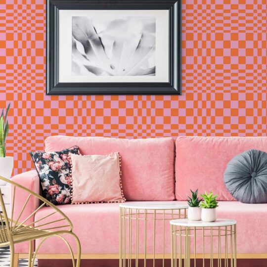 Pink Terrazzo Peel And Stick Wallpaper  Wallflorashopcom