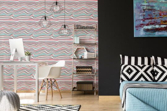 multicolor accent wall peel and stick removable wallpaper