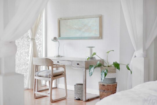 White Dots unpasted wallpaper design by Fancy Walls