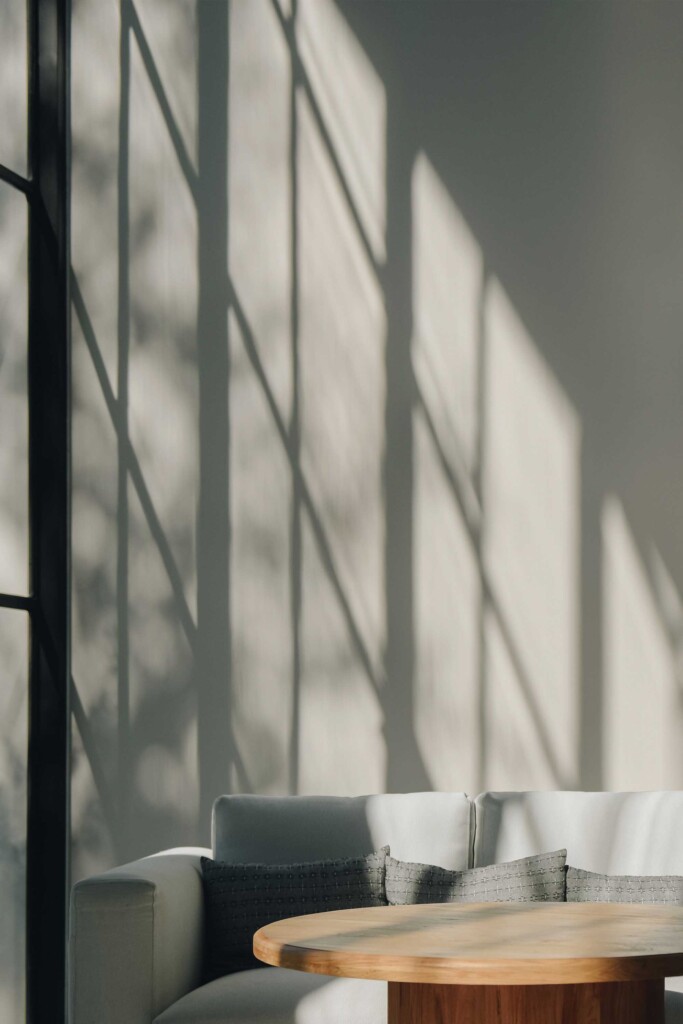 Traditional wallpaper in ivory by Fancy Walls offering a timeless and smooth matte surface