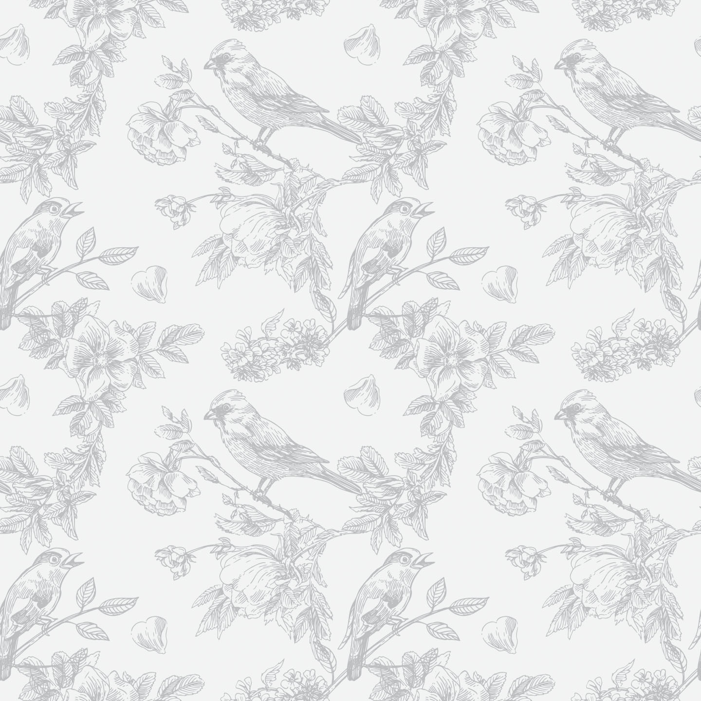 Black Bird Wallpaper Pattern