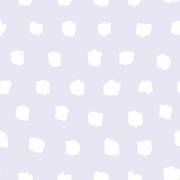 lavender and white polka dot removable wallpaper