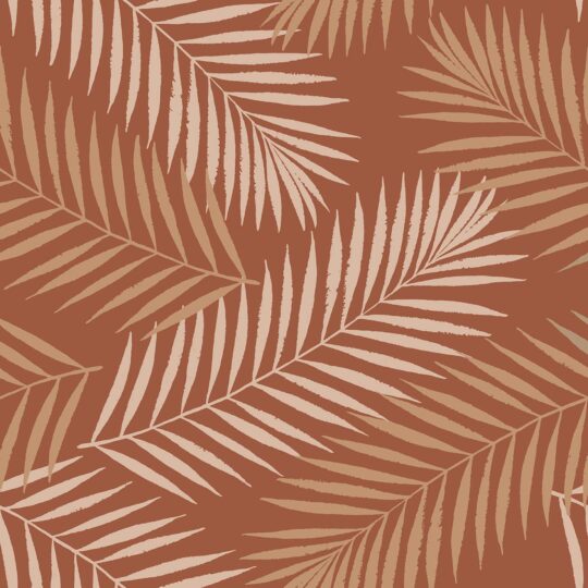 brown tropical unpasted wallpaper