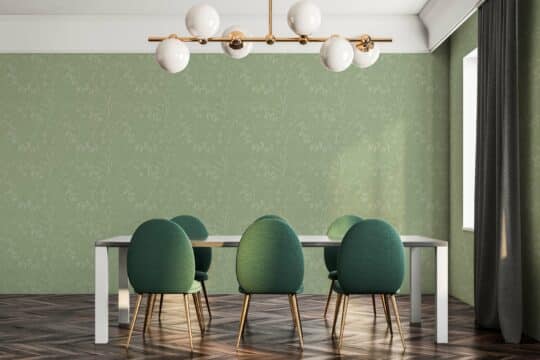 sage green minimalist unpasted wallpaper