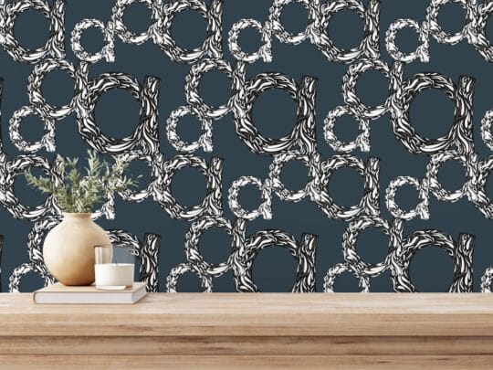 letter a peel and stick wallpaper