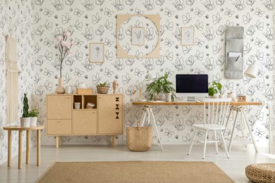 living room self-adhesive wallpaper