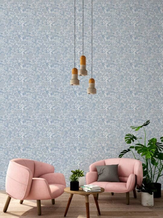 blue living room peel and stick removable wallpaper