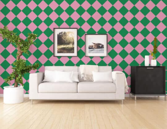 rhombus removable wallpaper