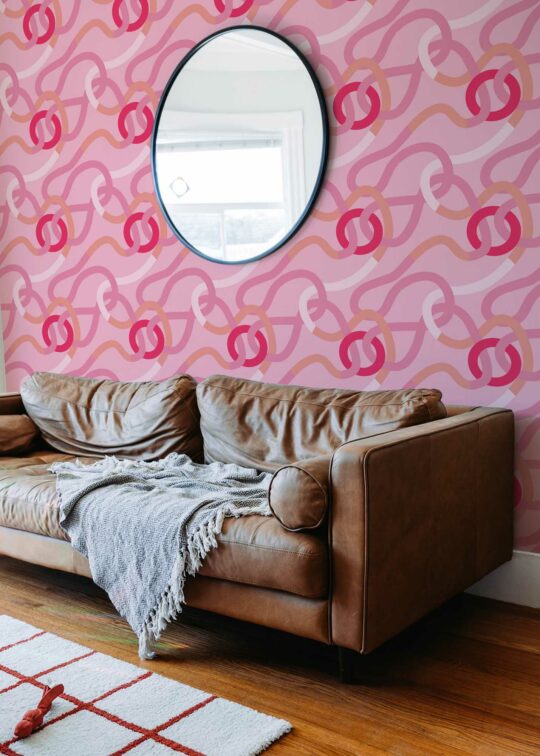 interwined removable wallpaper